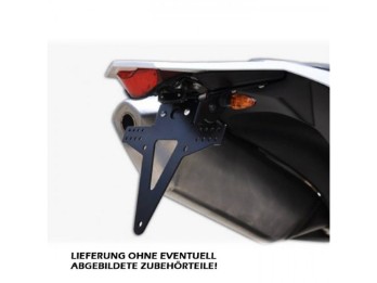 Ibex Kennzeichenträger passt an KTM LC4 690 Enduro SMC SMC-R 08-13 schwarz