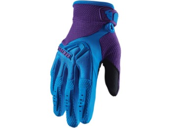 THOR Spectrum Gloves Motocross MX Enduro Handschuhe S20 Blue/Purple