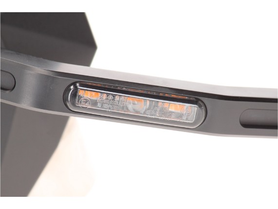 HIGHSIDER STEALTH-X7 Lenkerendenspiegel mit LED Blinker - Moto-Parts