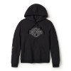 96416-25VW/002S, HOODIE-KNIT,BLACK