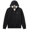 96429-26VM/000M, HOODIE-KNIT,BLACK