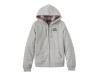 96065-25VW/002S, HOODIE-KNIT,HEATHER GREY