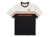 96286-26VM/000M, TEE-KNIT,BLACK/OFF WHITE