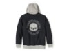 96360-25VM/000M, HOODIE-KNIT,WILLIE G,BLACK/LIG