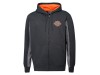 96422-26VM/000M, HOODIE-KNIT,BLACK/GREY