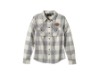 96462-25VW/000S, SHIRT-WOVEN,TAN/MEDIUM HEATHER