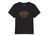 96663-26VW/000S, TEE-KNIT,BLACK