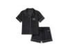 96825-25VW/000M, PAJAMA SET-KNIT,BLACK