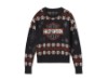 96830-25VW/002S, SWEATER-KNIT,BLACK