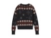 96830-25VW/002S, SWEATER-KNIT,BLACK