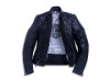 97170-23EW/000M, JACKET-QUEEN II ASPHALT,LEATHE