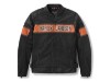 98300-26VM/000M, JACKET-TEXTILE,TRENTON,BLACK/O