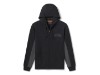 99104-26VM/000M, HOODIE-KNIT,BLACK