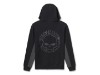 99104-26VM/000M, HOODIE-KNIT,BLACK