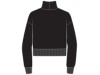 99115-26VW/000S, HOODIE-KNIT,BLACK