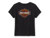 99119-26VW/000S, TEE-KNIT,BLACK