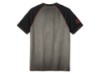 99187-24VM/000M, TEE-KNIT,COLORBLOCK BLACK