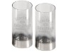 HDX-98750, Gläser Set ''H-D Silver Ombre''