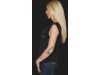 HT4898BLK-S, Damen Top ''LW Script''