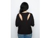HT4922BLK-XS, Damen Longsleeve ''New Dawn''