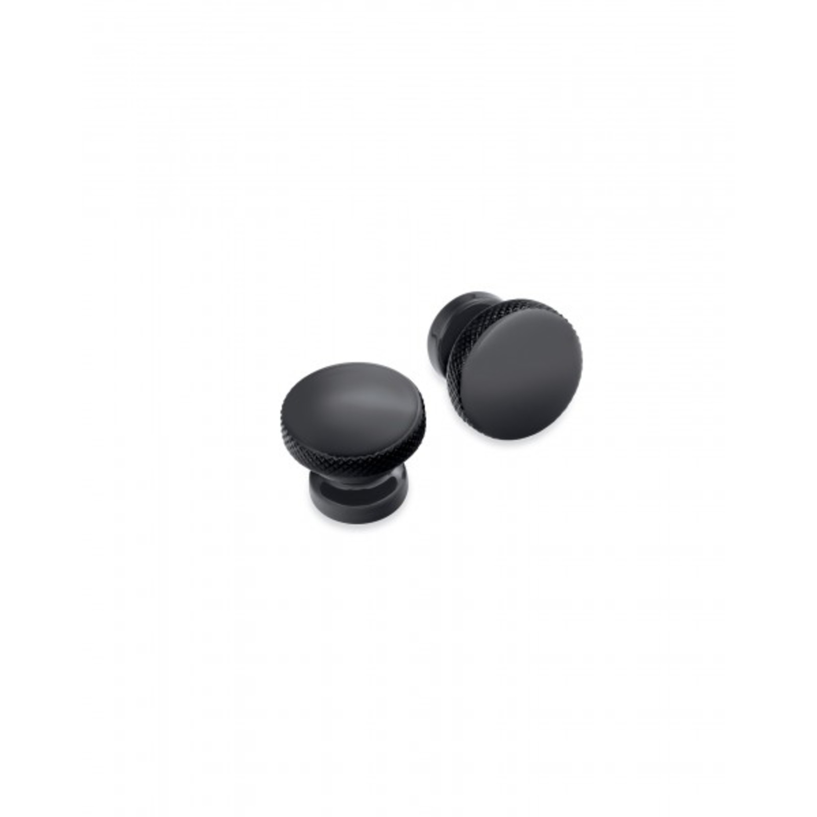 Seat Mounting Nuts gloss black, Sitzmuttern