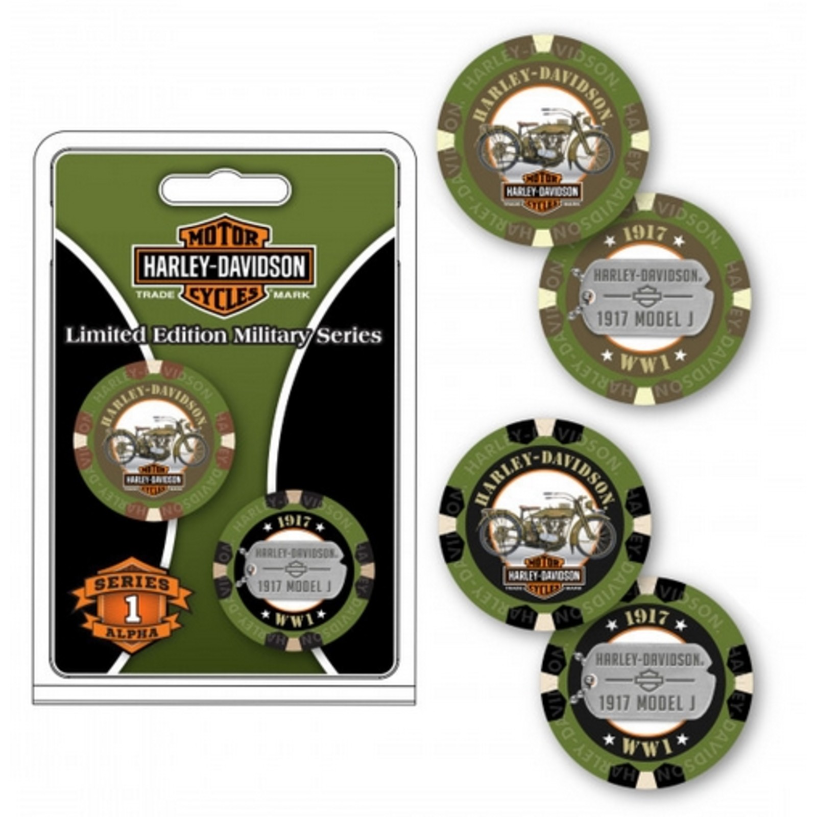 Poker Chip "Limited Military Serie Alpha 1"