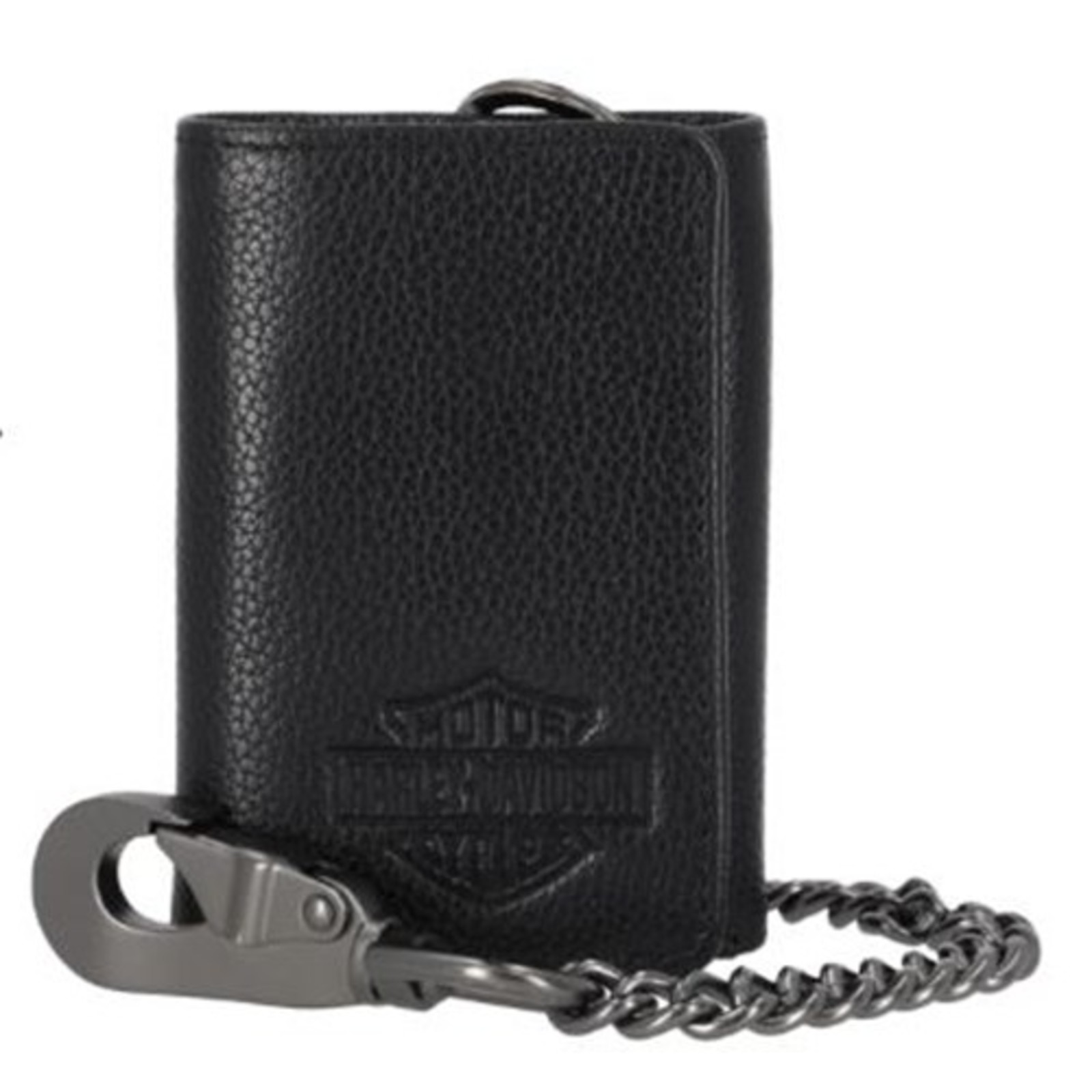 Harley davidson bifold wallet with chain sale