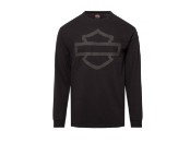 Longsleeve "Open B&S On Black"