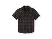 Hemd "Bar & Shield Plaid Short Sleeve Shirt"