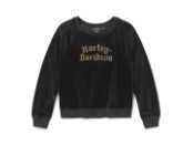 Pullover ''Willie G™ Skull Velour Crew – Harley-Davidson®''