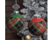 Ornament ''Holiday Plaid''
