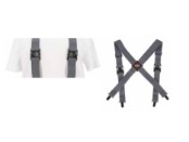 Hosenträger "Suspenders Grey"
