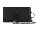 Wallet "Skull Emboss Med Trucker"