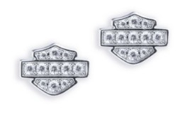 Ohrstecker ''Boxed Bar & Shield'' 