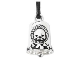 Ride Bell "H-D Classic Willi G Skull with Flames Accents"