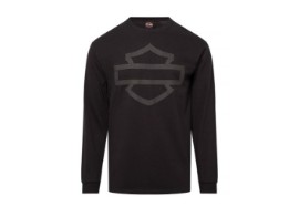 Longsleeve "Open B&S On Black"