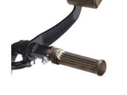 Brass Messing Kollektion Fussrasten - vorverlegt Fahrer/Highway  