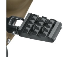 Dominion Kollektion black Sozius Fussrasten