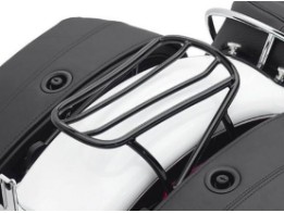 Abnehmbarer Solo Gepäckträger - schwarz für Softail Modelle '00-'05