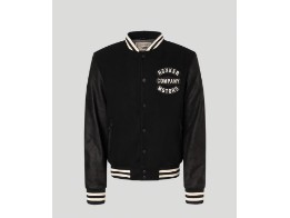College Jacke ''Black/White''