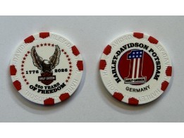 250 Years of Freedom – Exklusiver Harley-Davidson Poker Chip