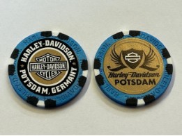 Poker Chip "Metallic Aqua"