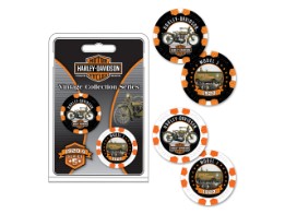 Poker Chip "H-D Vintage Collection Limited Edition Serie 5"