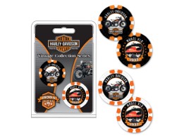 Poker Chip "H-D Vintage Collection Limitid Edition Serie 7"