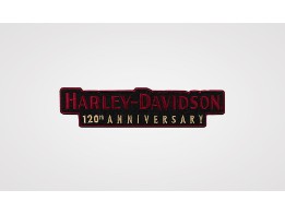 Aufnäher "120th Harley Embroidered"