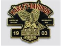Pin "Iron and Pride H-D"
