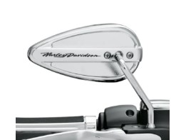 Teardrop Spiegel "Script"