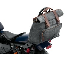 Kuriertasche "Urban" aus gewachstem Canvas (Segeltuch)