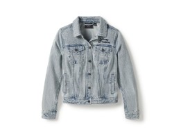 Jacke "Rose & Thorn Bling Denim Jacket