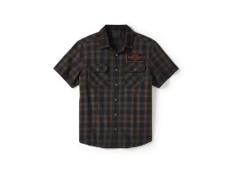 Hemd "Bar & Shield Plaid Short Sleeve Shirt"